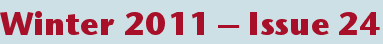 Winter 2011 – Issue 24